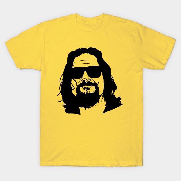 The Dude Abides The Big Lebowski T-Shirt by SaverioOste